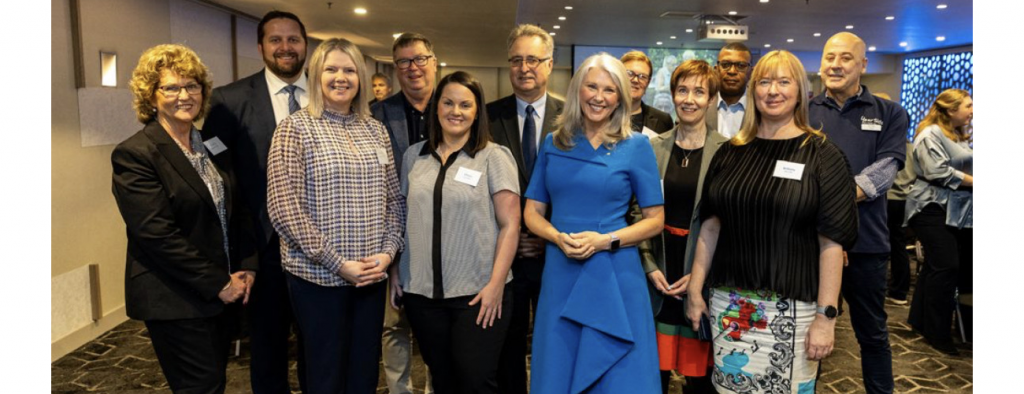Group photo of key stakeholders at the Care Finder launch event
