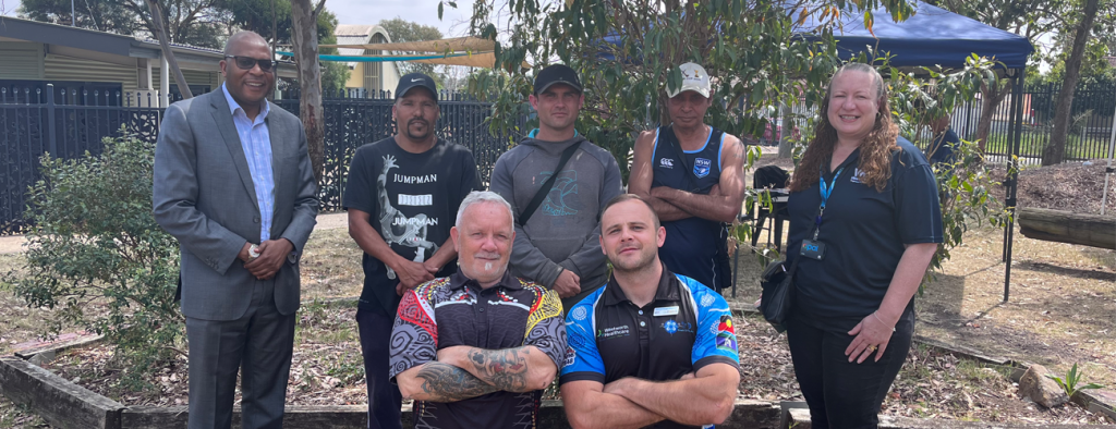 Group photo of staff from WentWest and The Shed